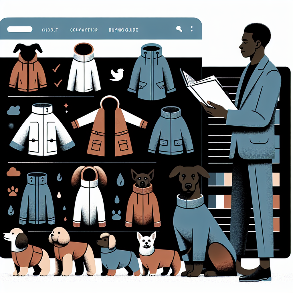 How to Choose the Perfect Waterproof Dog Raincoat for Any Weather