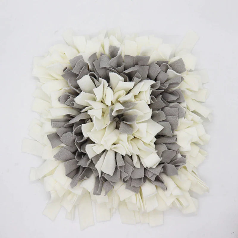 Furryforest Washable Snuffle Smelling Mats for Pet Dogs Anti-Slip Nose Training Blanket Sniffing Pads Dog Puzzle Toys