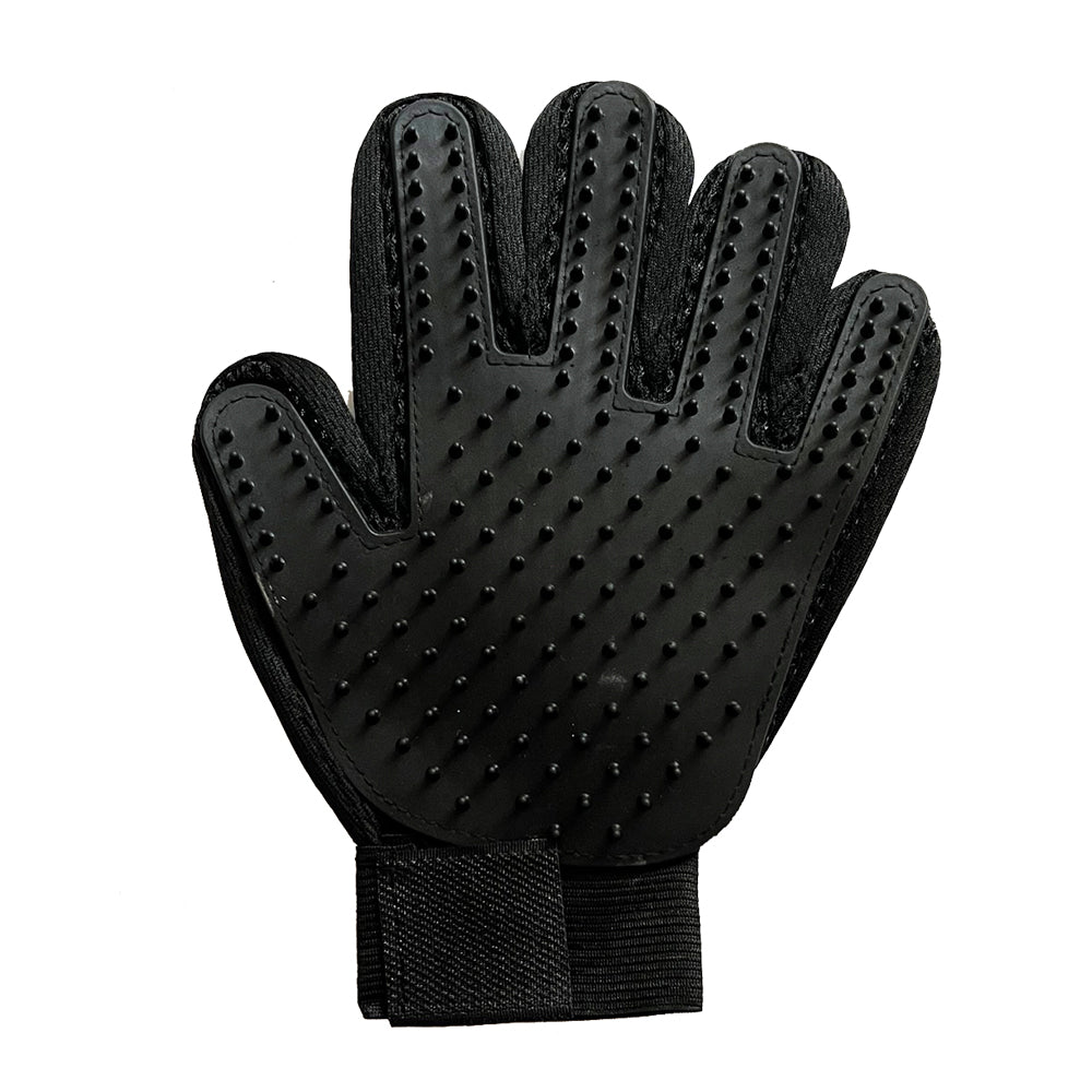 Pet Dog Cat Grooming Glove Deshedding Brush Fur Remover Mitt Left Right Hand