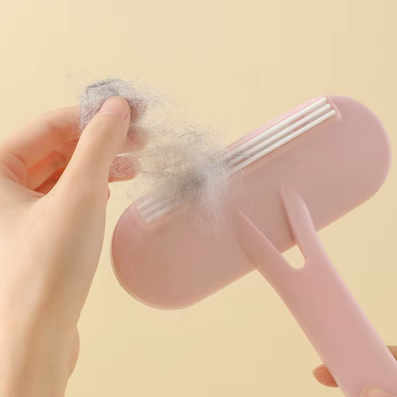 Cat Brush Pet Hair Remover Double-Sided Cat Hair Brush Pet Grooming Dog Brushes Sofa Wool Scraper Wool Collector Pet Accessories