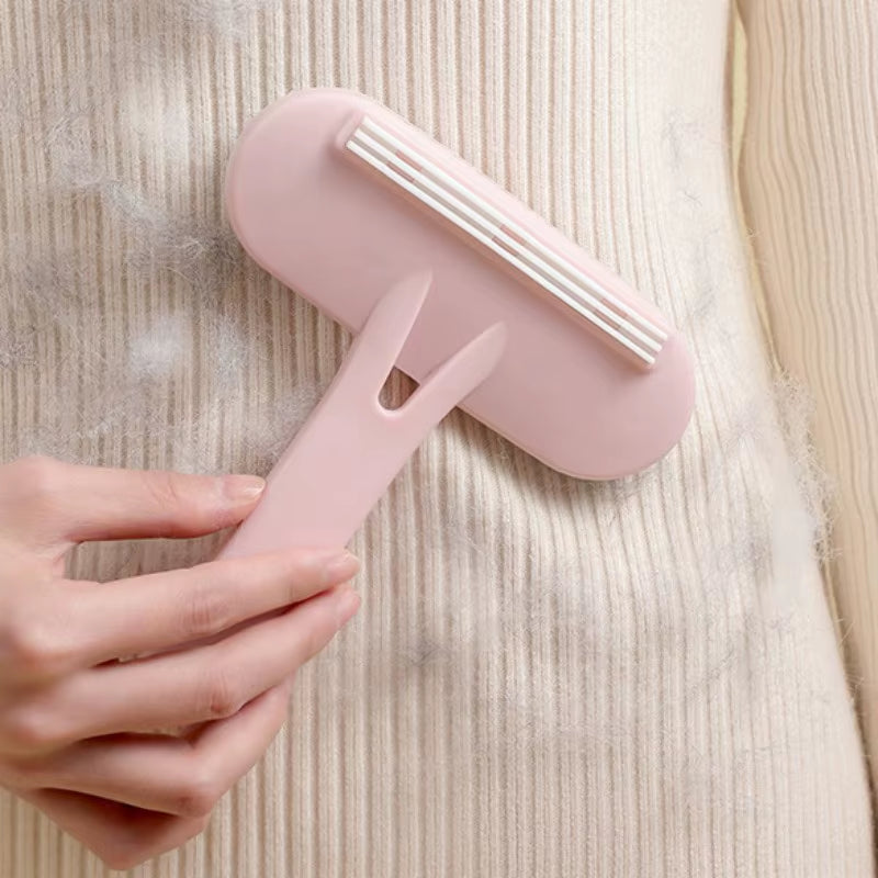 Cat Brush Pet Hair Remover Double-Sided Cat Hair Brush Pet Grooming Dog Brushes Sofa Wool Scraper Wool Collector Pet Accessories