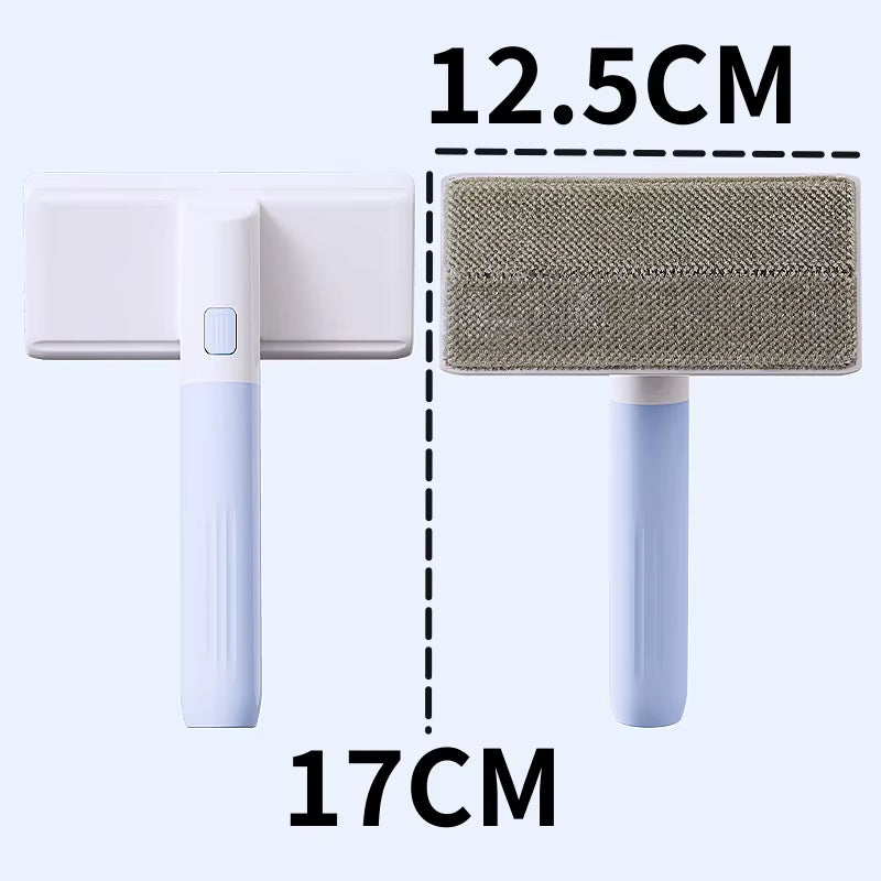 Cat Brush Pet Hair Remover Double-Sided Cat Hair Brush Pet Grooming Dog Brushes Sofa Wool Scraper Wool Collector Pet Accessories