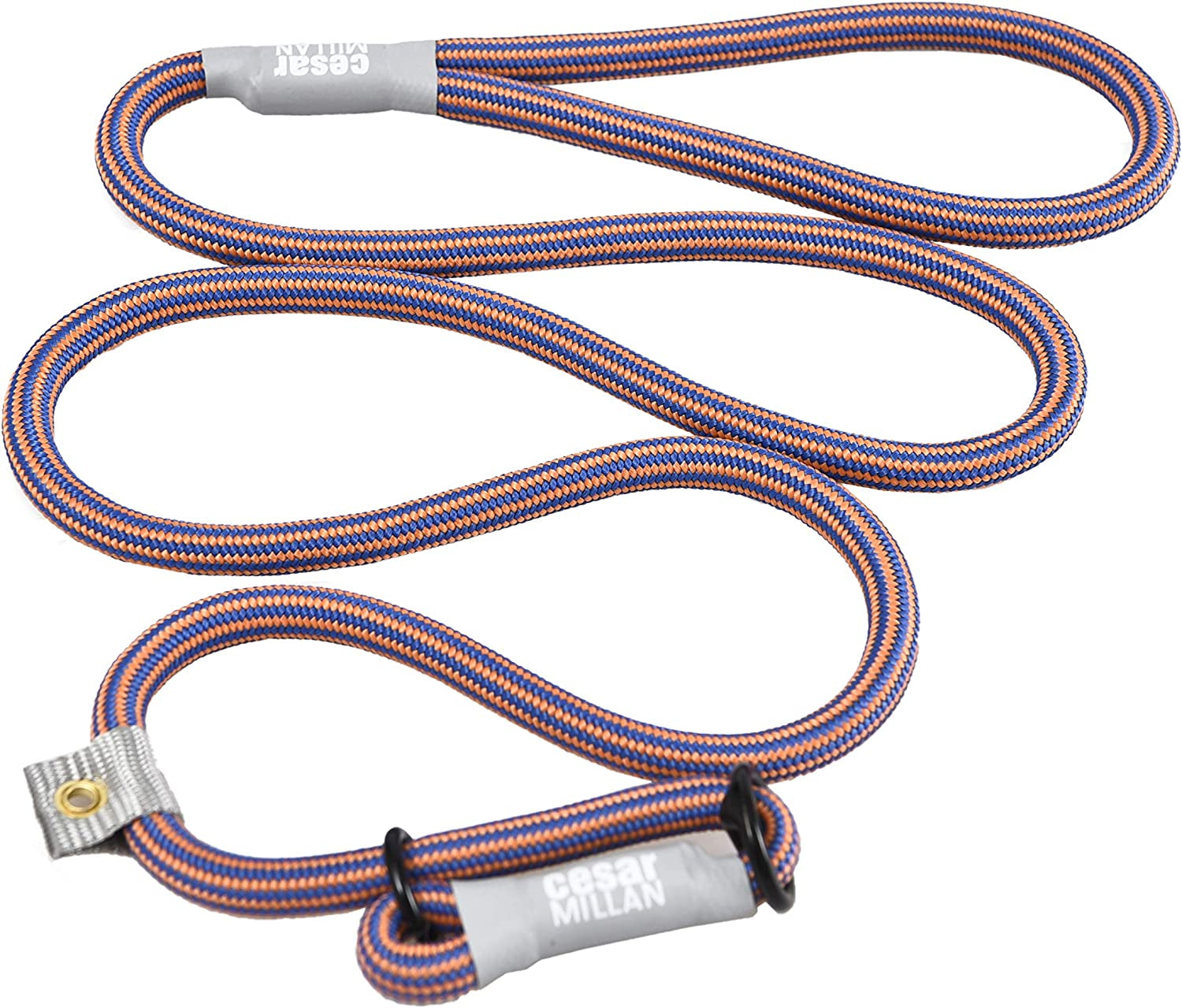 Slip Lead Leash™ - Slip Collar Training Lead Gives You Greater Control and the Ability to Make Quick and Gentle Corrections (Regular, Black)